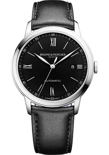 Baume & Mercier Classima Automatic Watch - Date Display - 42 mm Steel Case - Dial