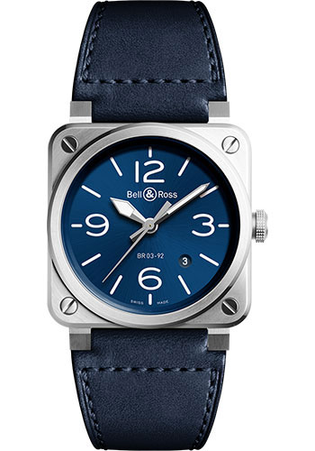 Bell & Ross BR 03-92 Blue Steel Watch