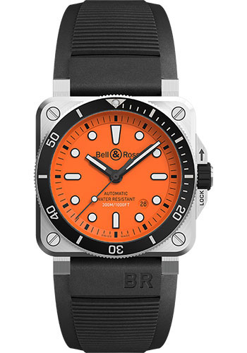 Bell & Ross BR 03-92 Diver Orange - Rubber Strap Limited Edition of 250