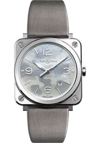 Bell & Ross BR-S Grey Camouflage Watch
