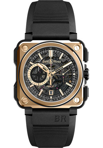 Bell & Ross BR-X1 Skeleton Rose Gold & Ceramic Limited Edition of 99 Watch