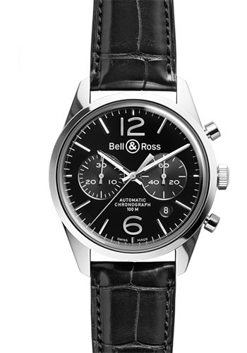 Bell & Ross Vintage BR 126 Officer Chronograph Watch