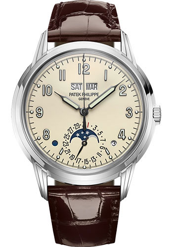 Patek Philippe Grand Complications Perpetual Calendar - White Gold - Lacquered Cream Dial