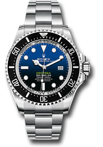 Rolex Sea-Dweller Deepsea 44 Watch - D-Blue James Cameron Dial