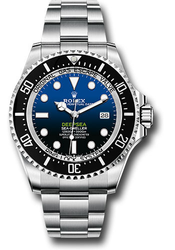 Rolex Oystersteel Deepsea Watch - D-Blue Dial - Oyster Bracelet