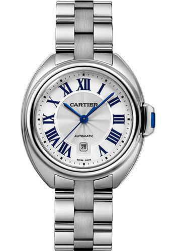Cartier Cle de Cartier Watch - 31 mm Steel Case - Silver Dial