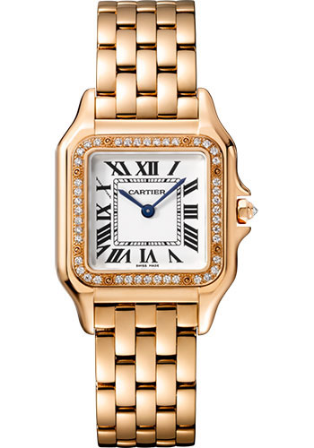 Cartier Panthere de Cartier Watch - 27 mm Pink Gold Diamond Case