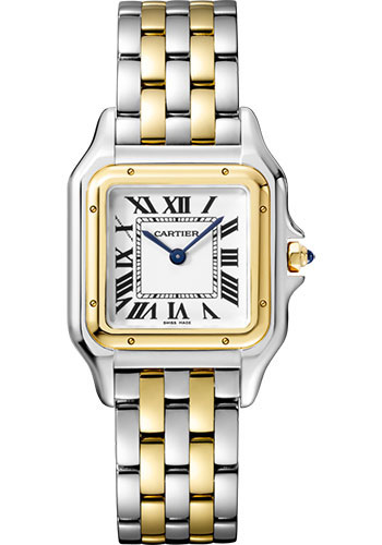 Cartier Panthere de Cartier Watch - 27 mm Yellow Gold And Steel Case