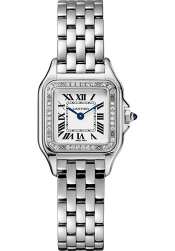 Cartier Panthère de Cartier Watch - 22 mm Steel Case - Diamond Bezel
