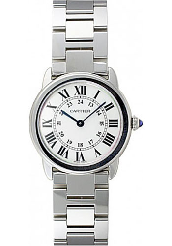Cartier Ronde Solo Watch - Small Steel Case