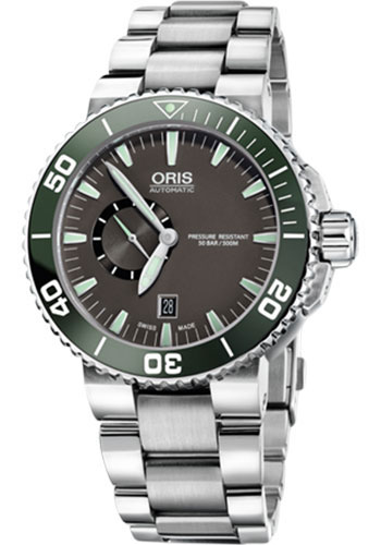 Oris Aquis Small Second Date The Seas of Time Watch