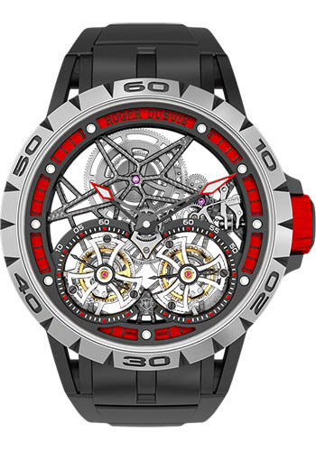 Roger Dubuis Excalibur Spider Skeleton Double Flying Tourbillon Limited Edition of 188 Watch