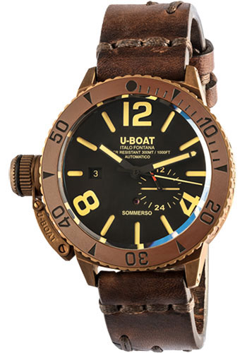 U-Boat Sommerso Bronzo Ceramic Bz Watch