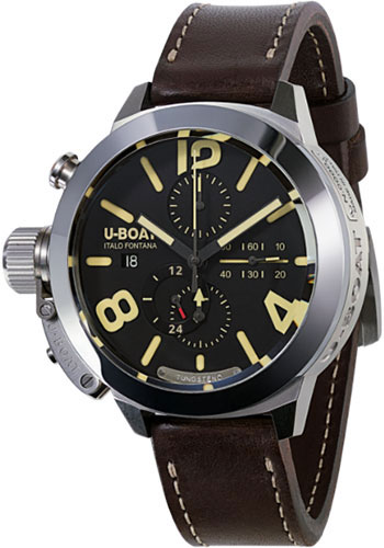 U-Boat Classico 45 Tungsteno Movelock Chronograph Watch