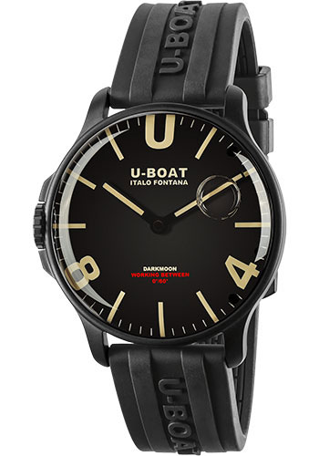 U-Boat Darkmoon 44mm Black IPB Watch