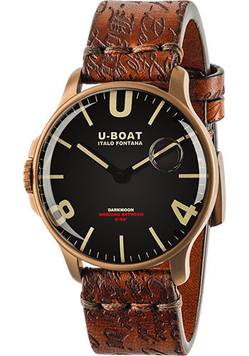 U-Boat Darkmoon 44mm Black IP Bronze Watch