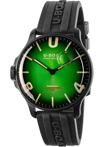 U-Boat Darkmoon 44mm Green IPB Soleil Watch