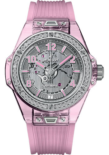 Hublot Big Bang One Click Pink Sapphire Diamonds Limited Edition of 200 Watch