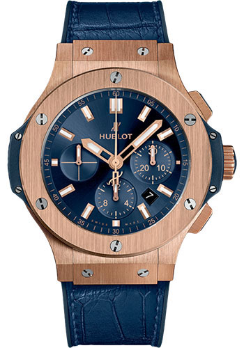 Hublot Big Bang Gold Blue Watch