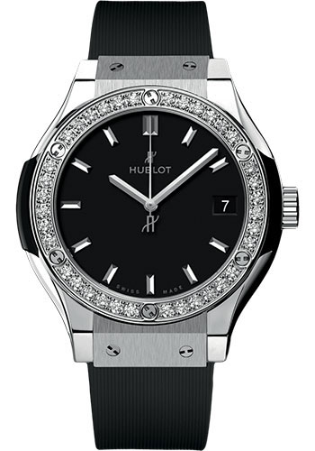Hublot Classic Fusion Titanium Diamonds Watch