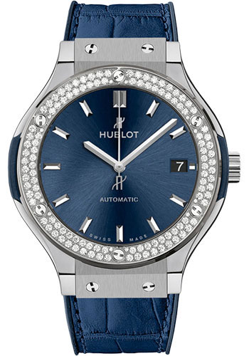 Hublot Classic Fusion Blue Titanium Watch