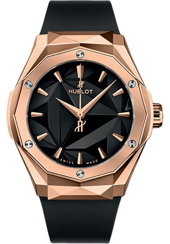 Hublot Classic Fusion Orlinski King Gold Watch - 40 mm - Black Dial