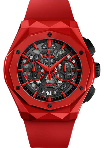 Hublot Classic Fusion Aerofusion Chronograph Orlinski Red Ceramic Watch - 45 mm - Sapphire Crystal Dial Limited Edition of 200