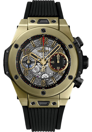Hublot Big Bang Unico Full Magic Gold Watch - 42 mm - Black Skeleton Dial Limited Edition of 200