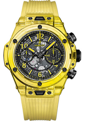 Hublot Big Bang Unico Yellow Sapphire Watch - 42 mm - Skeleton Dial Limited Edition of 100