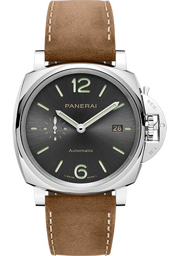 Panerai Luminor Due - 42mm - Polished Steel - Sun-Brushed Anthracite Dial