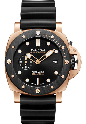 Panerai Submersible Goldtech™ OroCarbo - 44mm - Brushed Goldtech