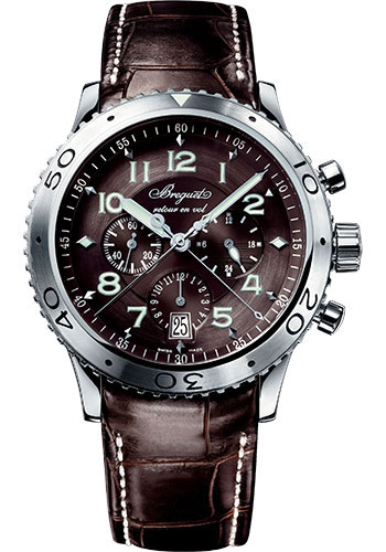 Breguet Type XXI Transatlantique Fly-Back Chronograph in Steel Watch