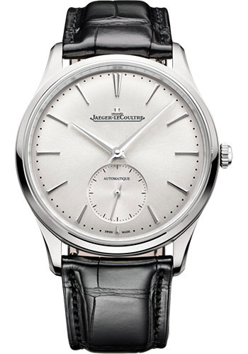 Jaeger-LeCoultre Master Ultra Thin Small Seconds - Stainless Steel Case - Silvered Grey Dial