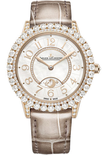 Jaeger-LeCoultre Dazzling Rendez-Vous Night & Day - Pink Gold Case - White Dial