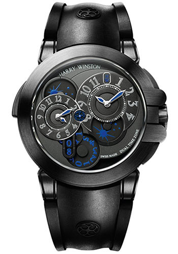 Harry Winston Ocean Dual Time Black Edition Watch