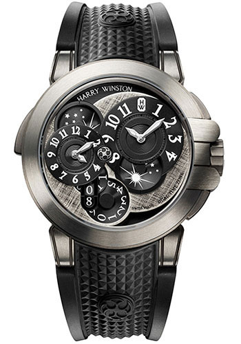 Harry Winston Ocean Dual Time Monochrome Watch
