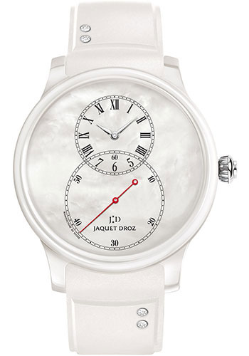 Jaquet Droz Grande Seconde Ceramic Mother-of-Pearl Watch