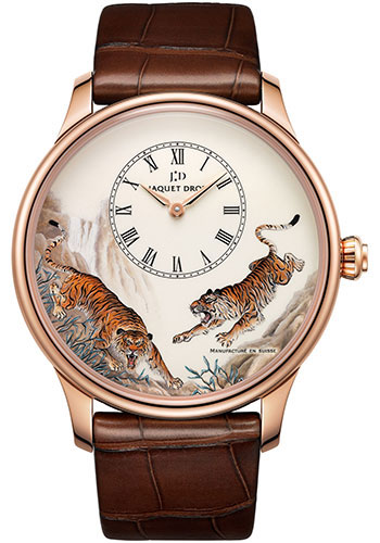 Jaquet Droz Petite Heure Minute Tigres Limited Edition of 88 Watch