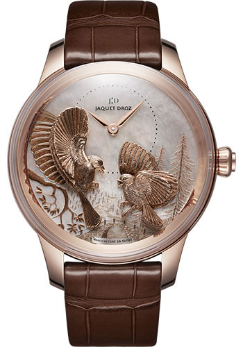 Jaquet Droz Les Ateliers D'Art Petite Heure Minute Relief Limited Edition of 88 Watch