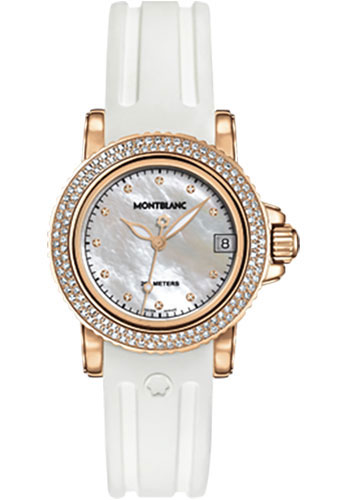 Montblanc Sport Red Gold Lady Watch