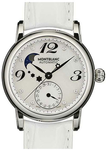 Montblanc Star Lady Automatic Moonphase Diamonds Watch