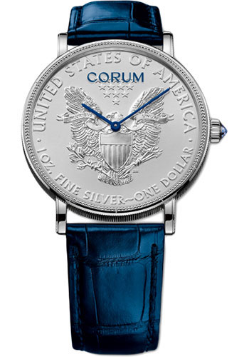 Corum Heritage Coin Silver Dollar Watch