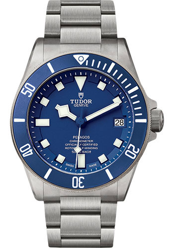 Tudor Pelagos Watch - Blue Bezel - Blue Dial - Bracelet