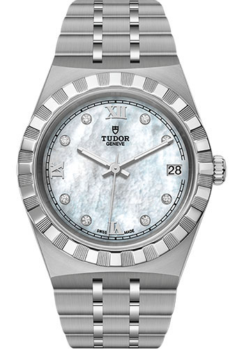 Tudor Tudor Royal Watch - 34mm Steel Case - White Mother-Of-Pearl Dial - Bracelet