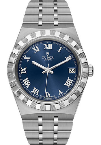 Tudor Tudor Royal Watch - 34mm Steel Case - Blue Dial - Bracelet