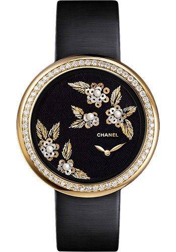 Chanel Mademoiselle Privé Camélia Lesage Watch