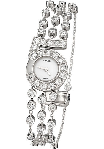 Chanel N°5 jewelry watch - Diamond Case