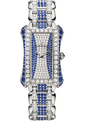 Carl F. Bucherer Alacria Royal Limited Edition of 25 Watch - White Gold Diamond Case - Diamond Bezel - Diamond And Sapphire Paved Dial